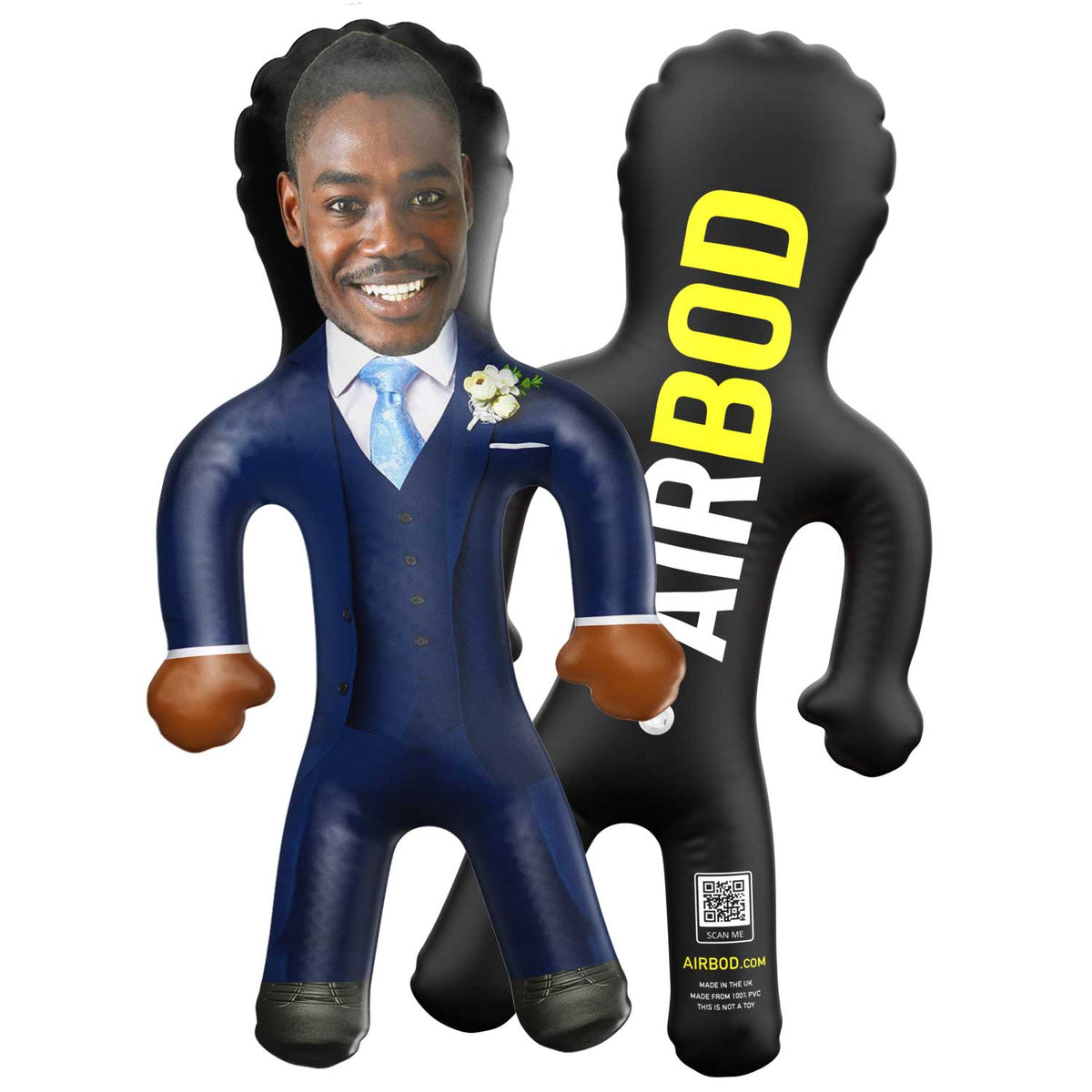 Groomsman - navy Blow Up Doll