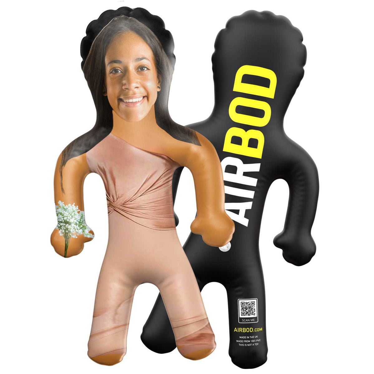 Bridesmaid Dress - Blush Blow Up Doll