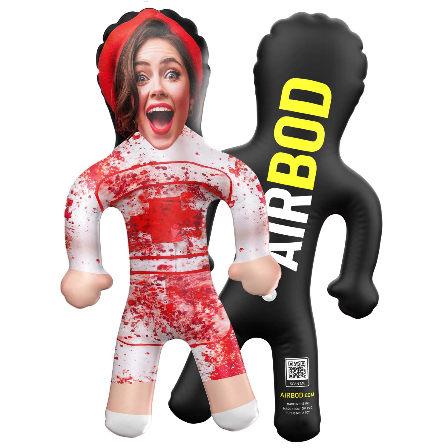 Horror Nurse Blow Up Doll