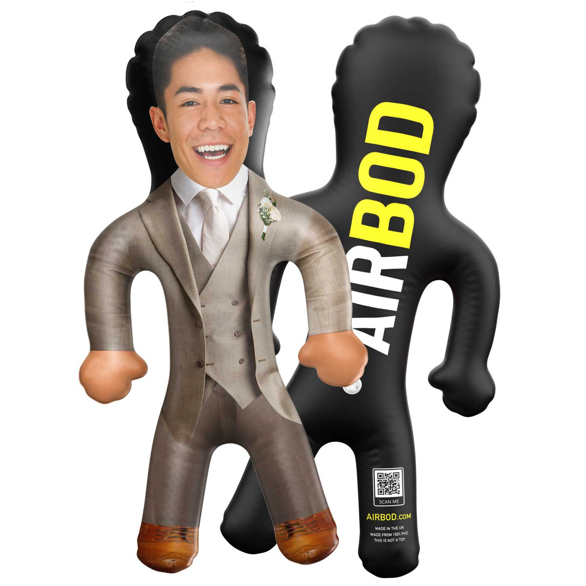 Groomsman - Beige Blow Up Doll