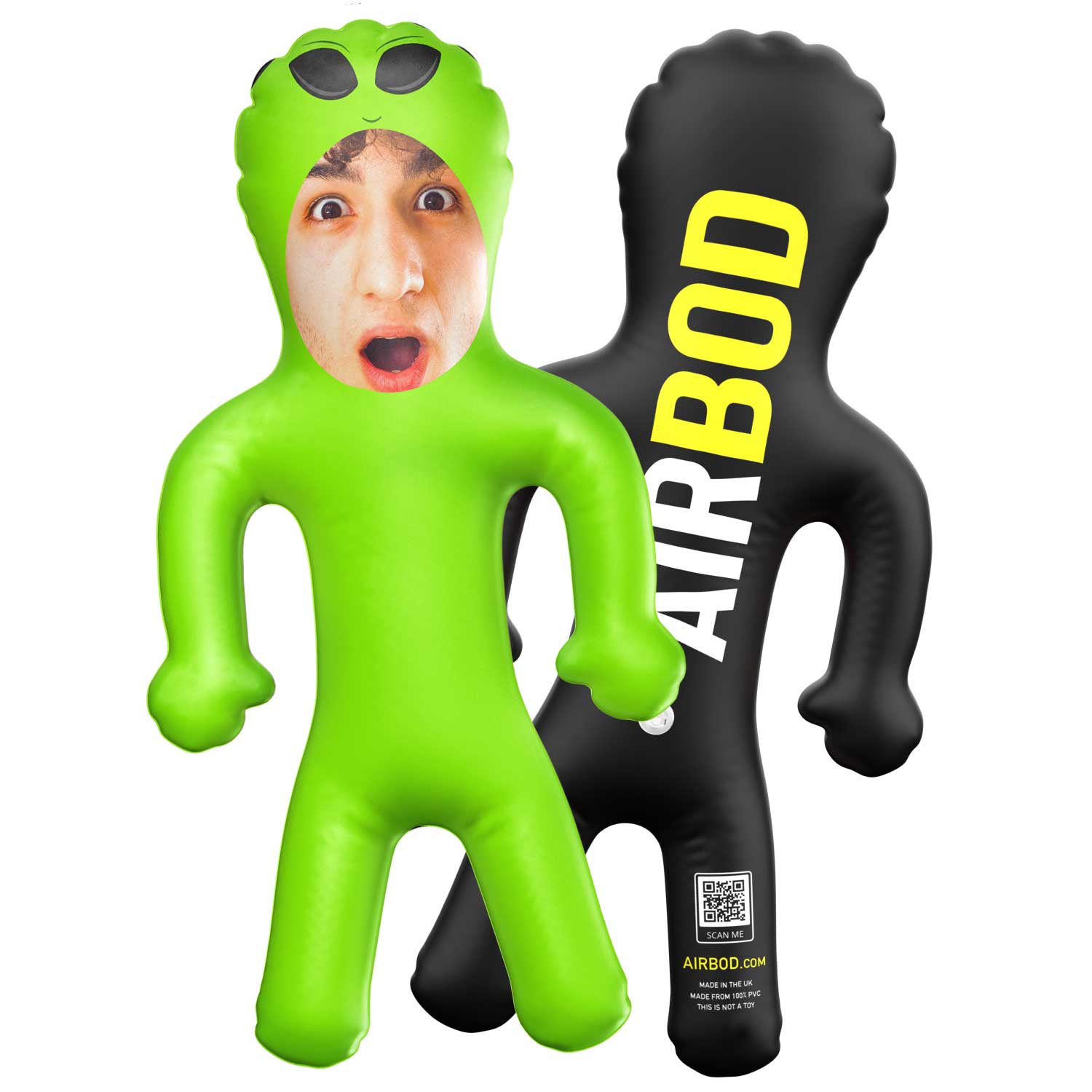 Green Alien Blow Up Doll