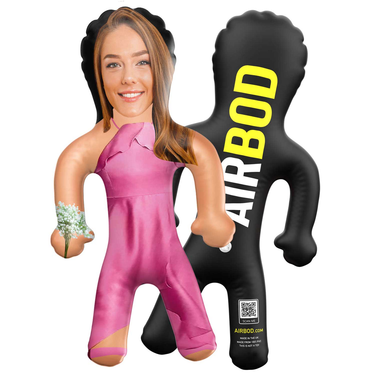 Bridesmaid Dress - Pink Blow Up Doll