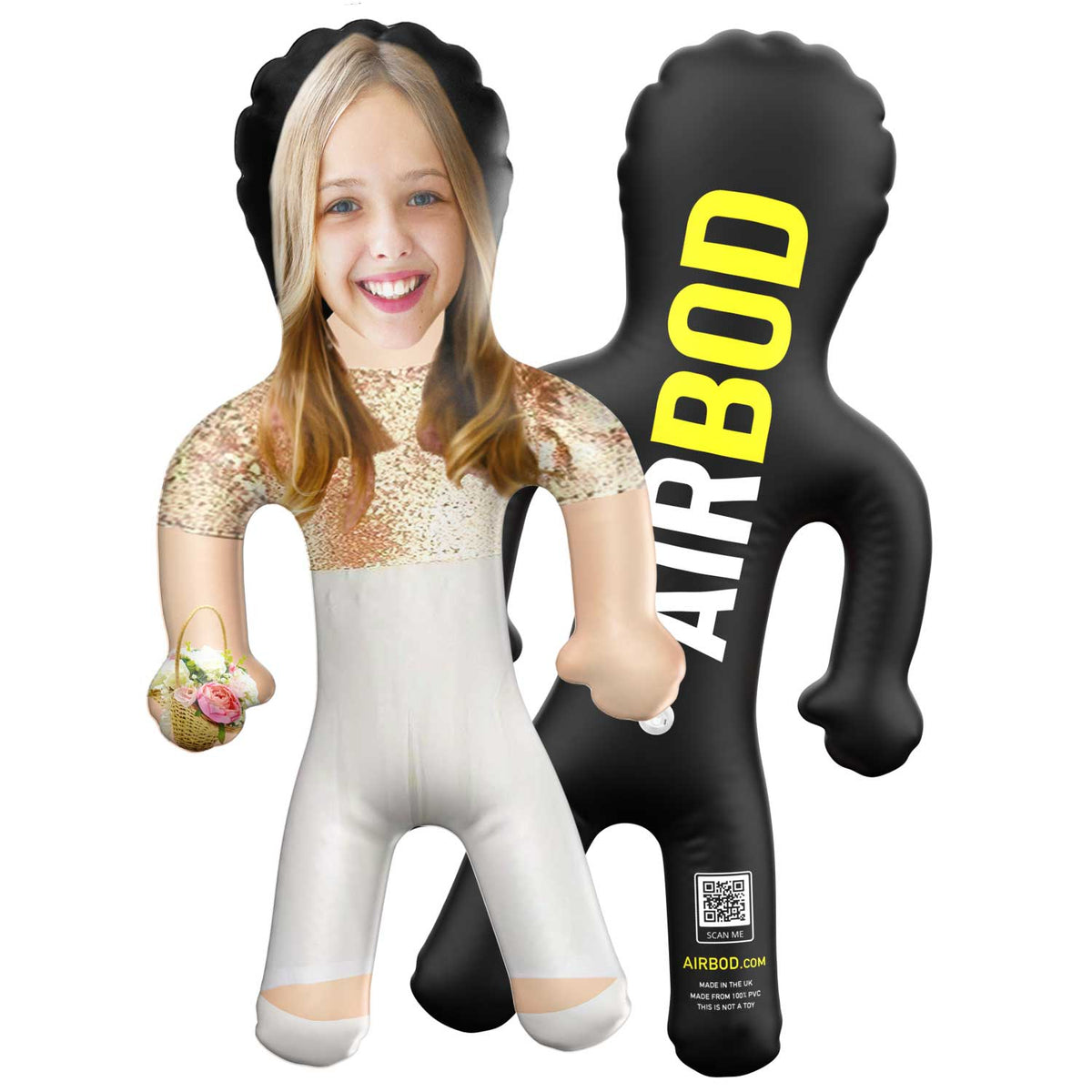 Flower Girl Blow Up Doll