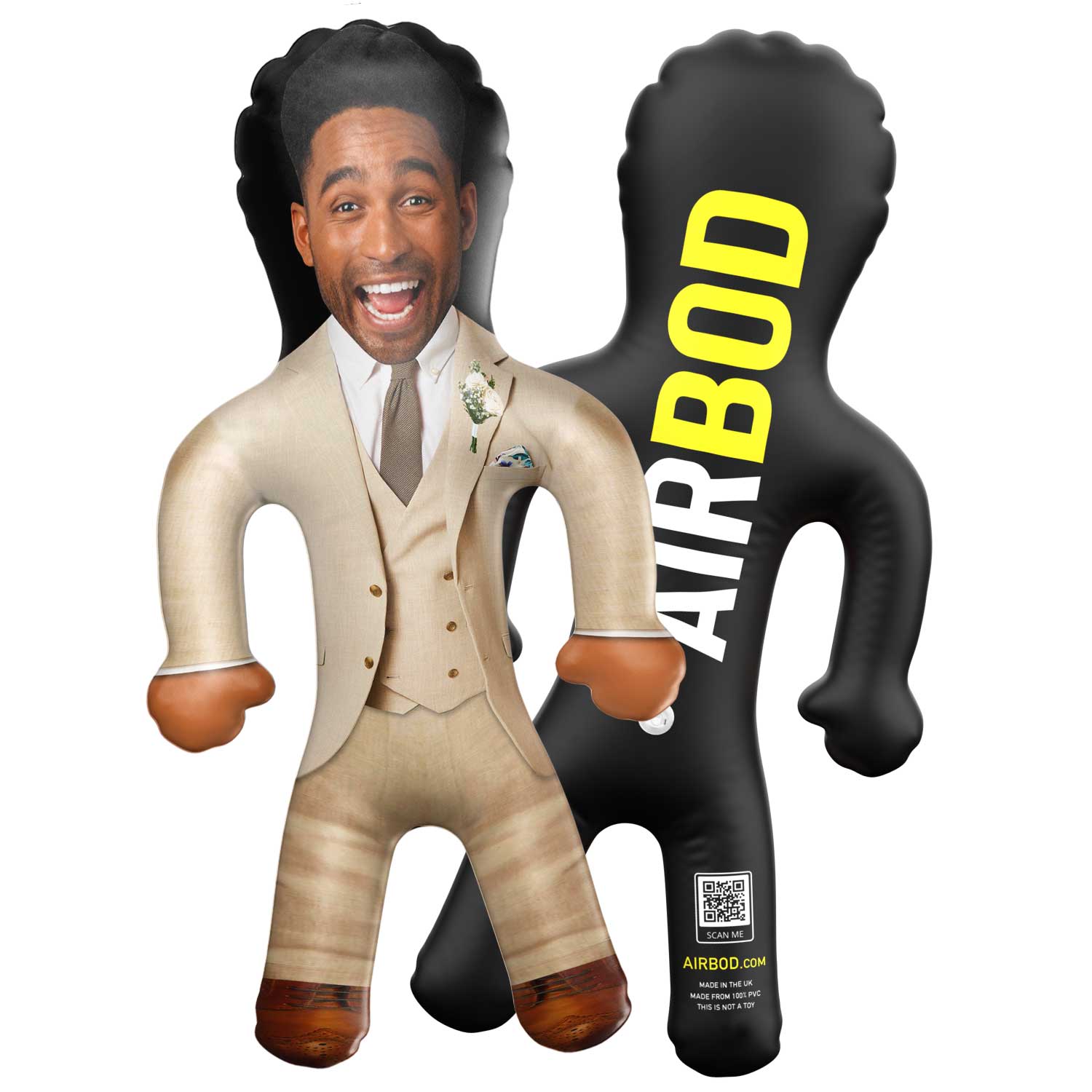 Groomsman - Stone Blow Up Doll
