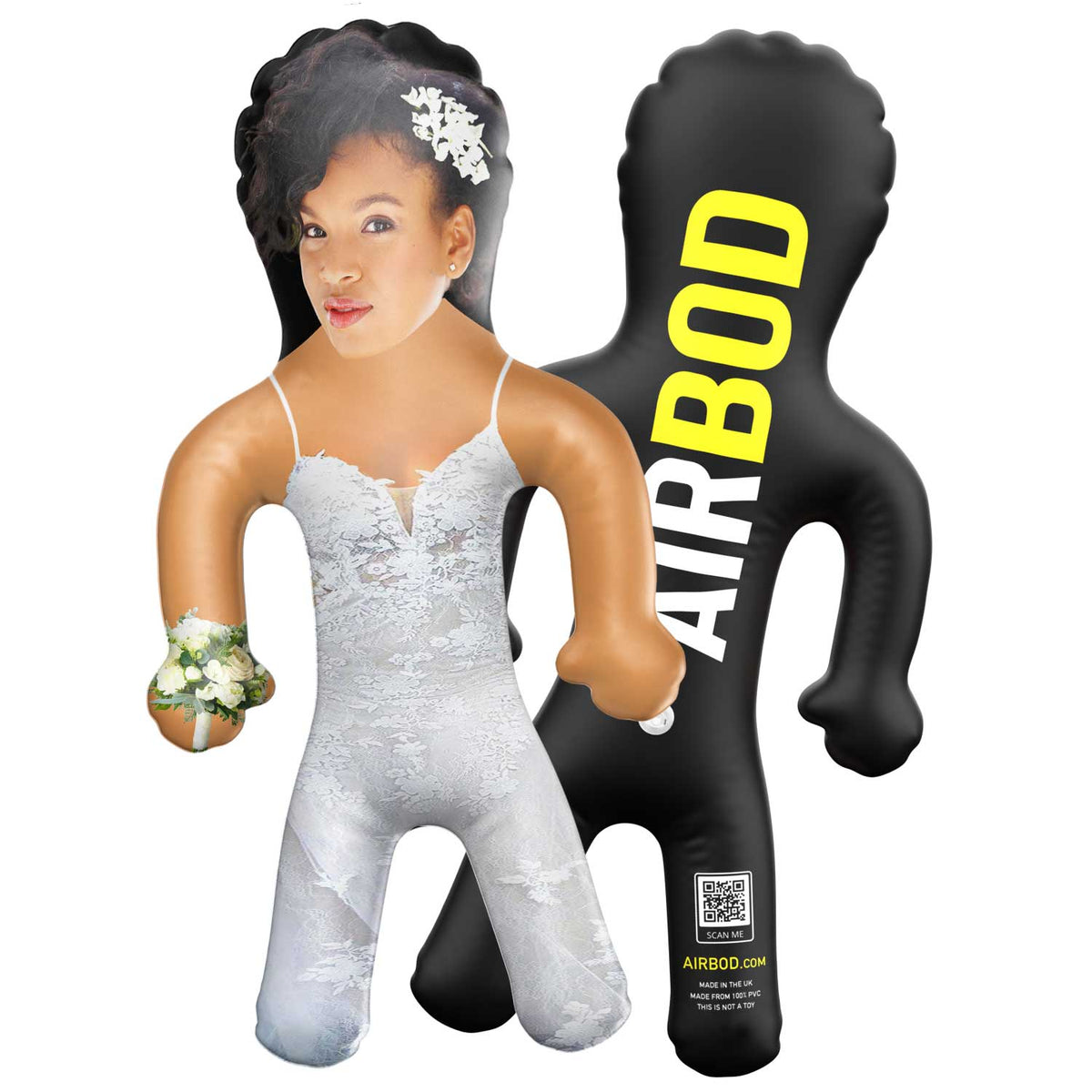 Bride Strappy Lace Wedding Dress Blow Up Doll