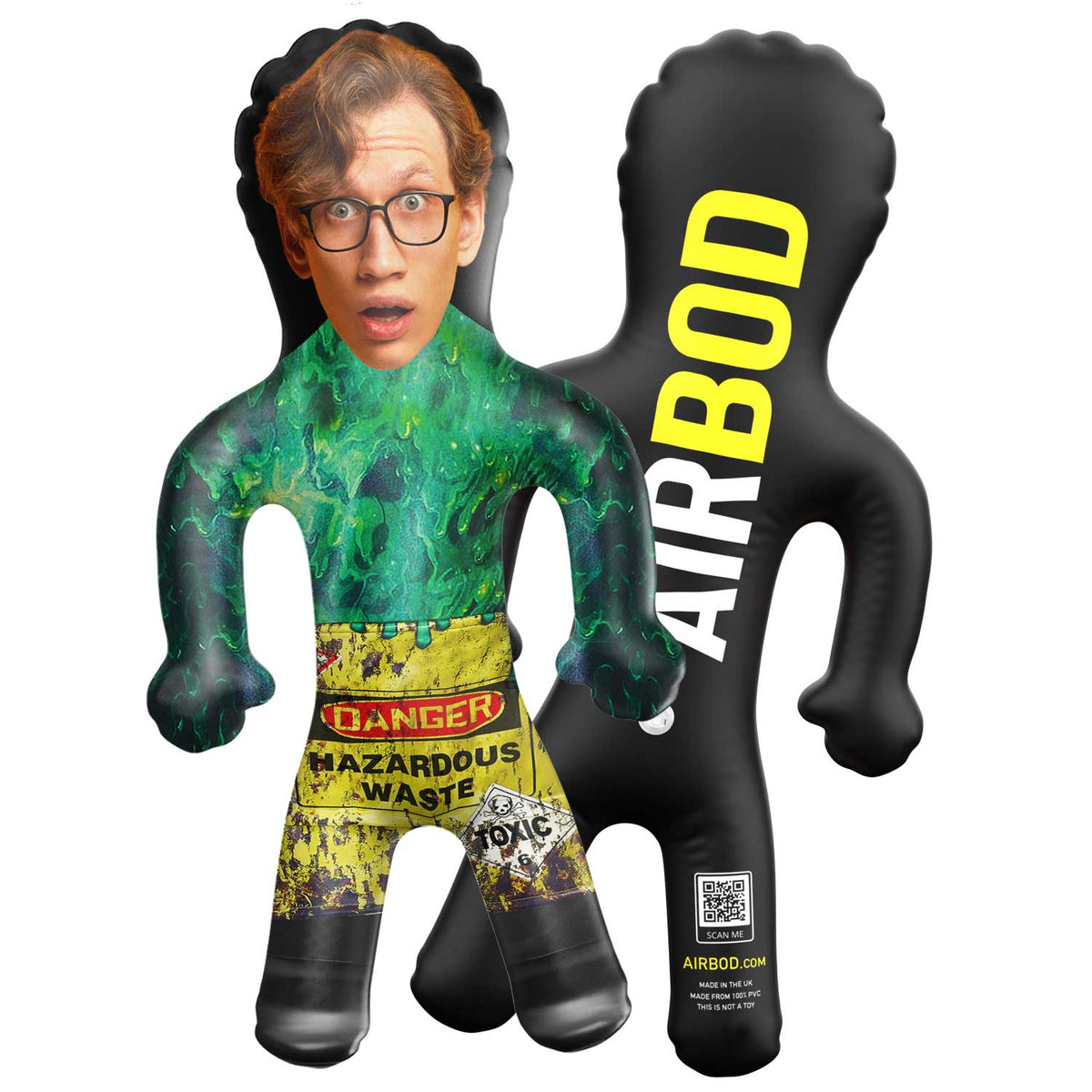 Toxic Waste Monster Blow Up Doll