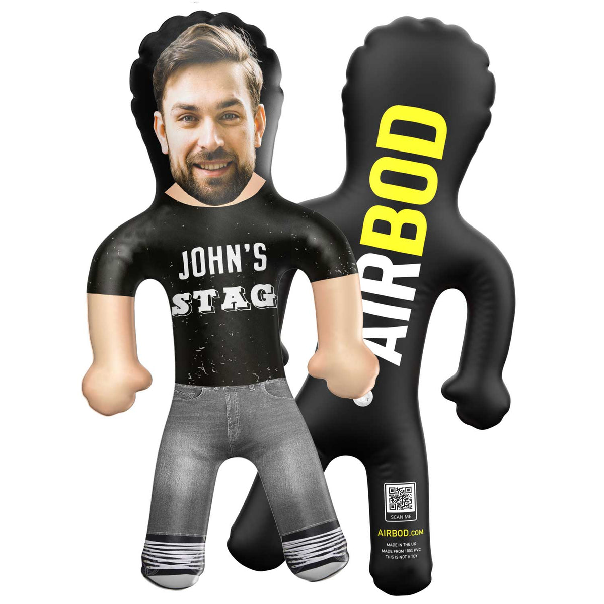 *Your Name's* Stag Blow Up Doll