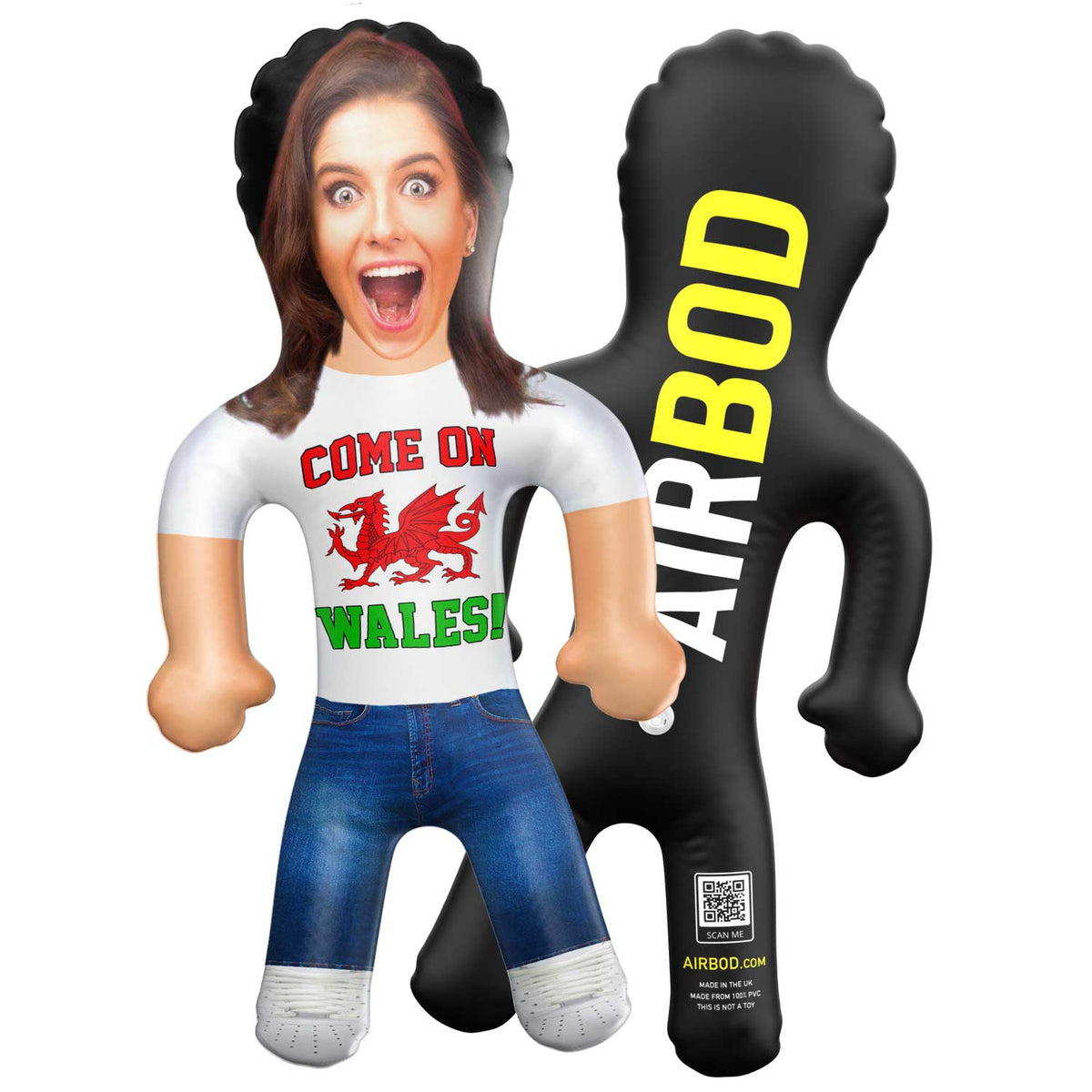 Come On Wales! Blow Up Doll