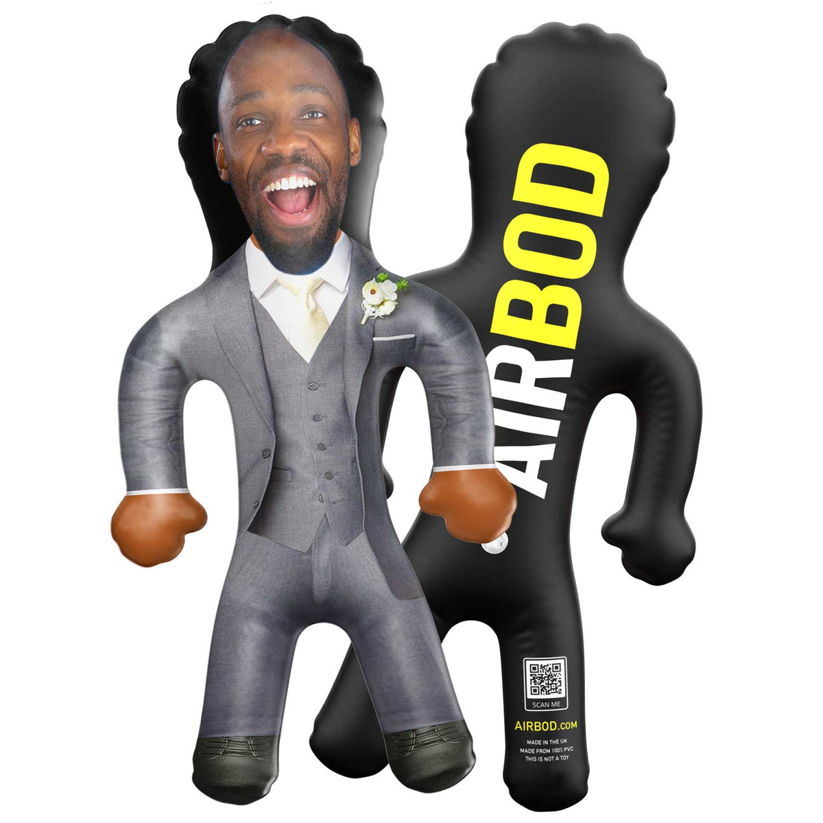 Groom Grey Suit Blow Up Doll