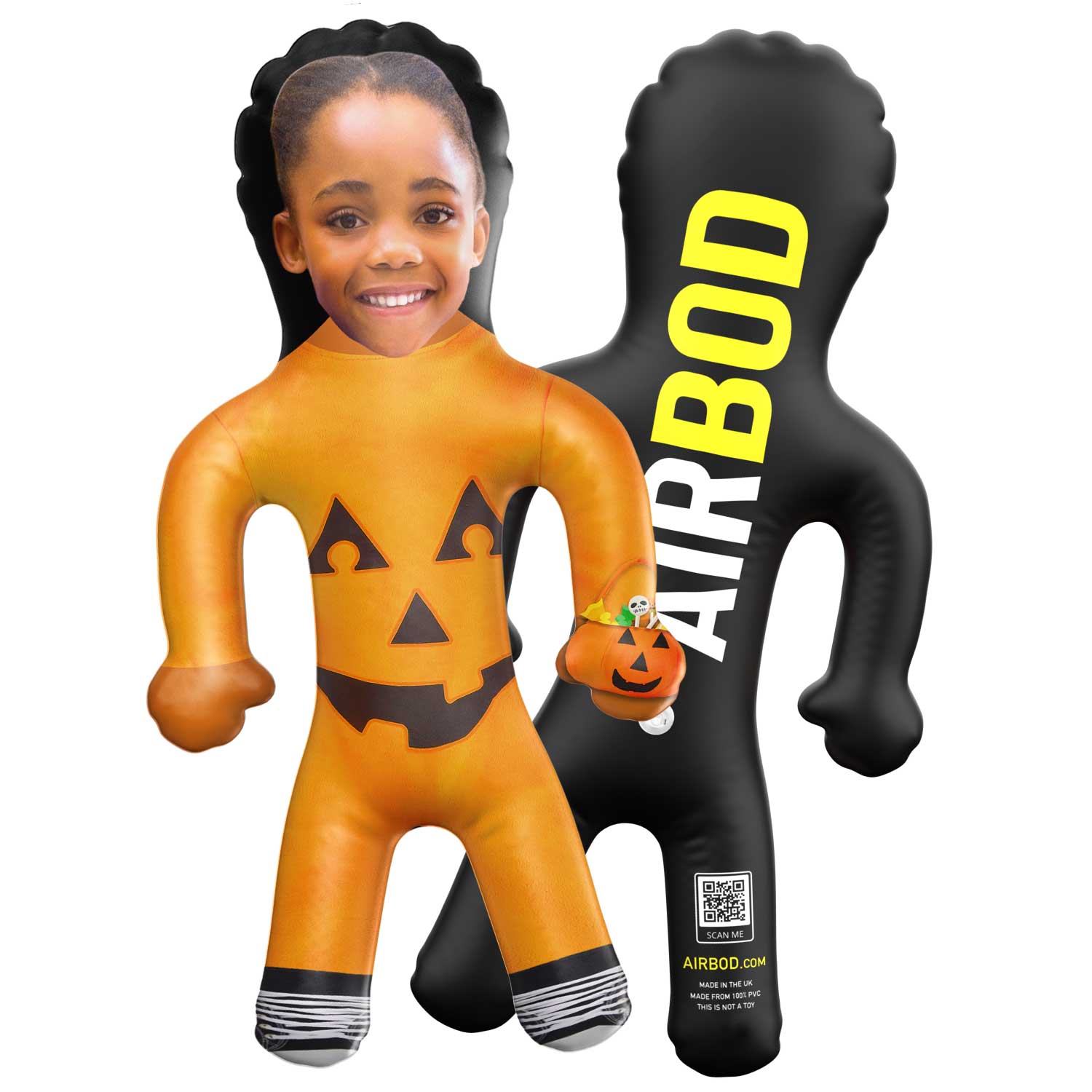 Pumpkin Blow Up Doll
