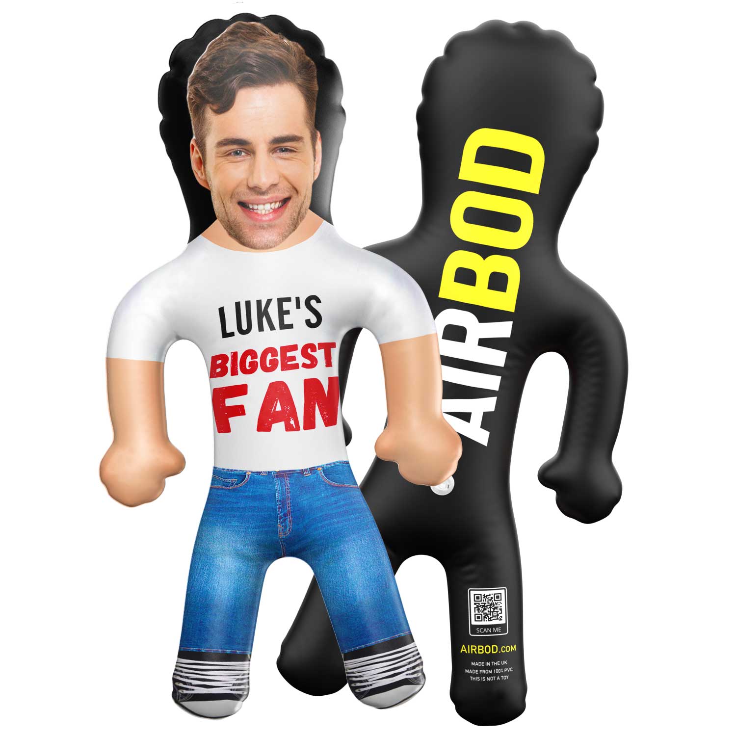 *Your Name's* Biggest Fan! Blow Up Doll