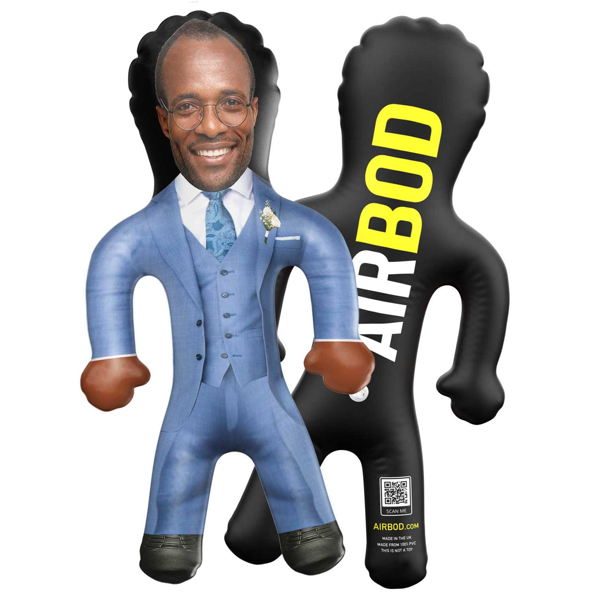 Groom Light Blue Suit Blow Up Doll