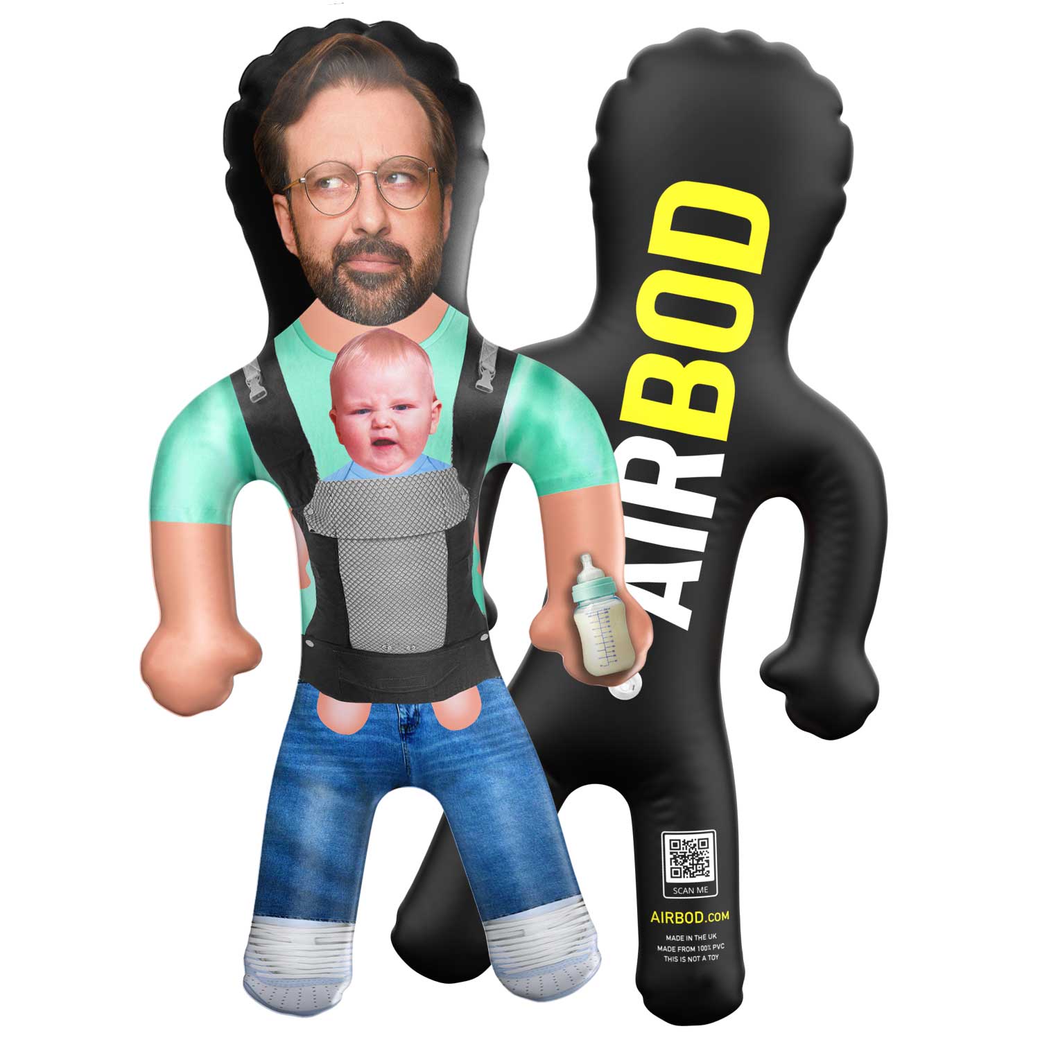 Baby Carrier Blow Up Doll