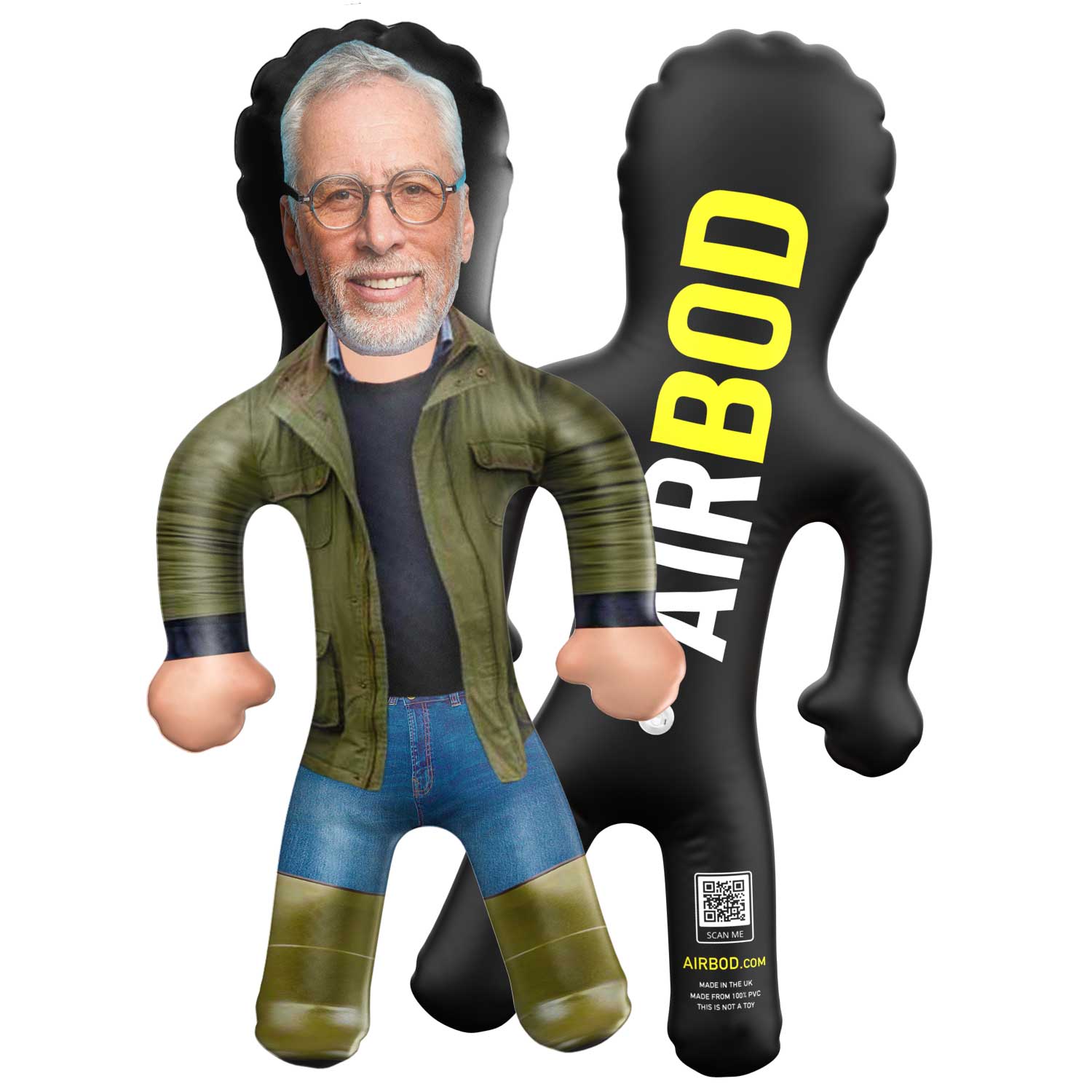 Farmer Open Jacket Blow Up Doll