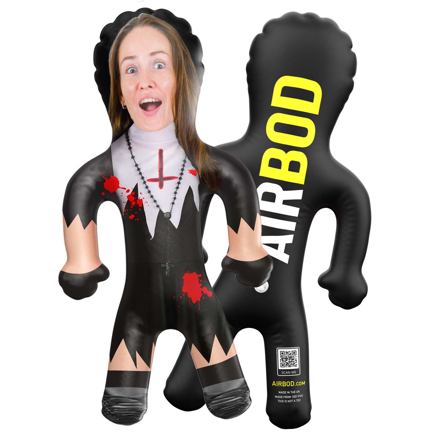 Horror Nun Blow Up Doll