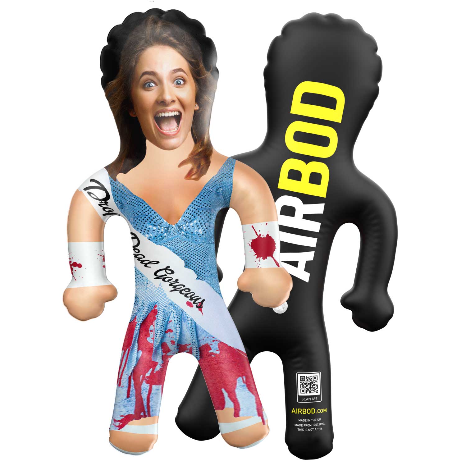 Zombie Prom Queen Blow Up Doll