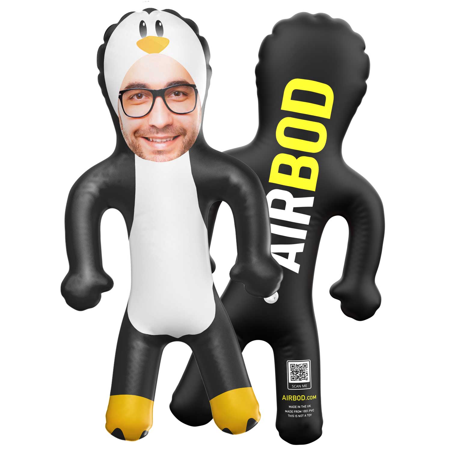 Penguin Blow Up Doll