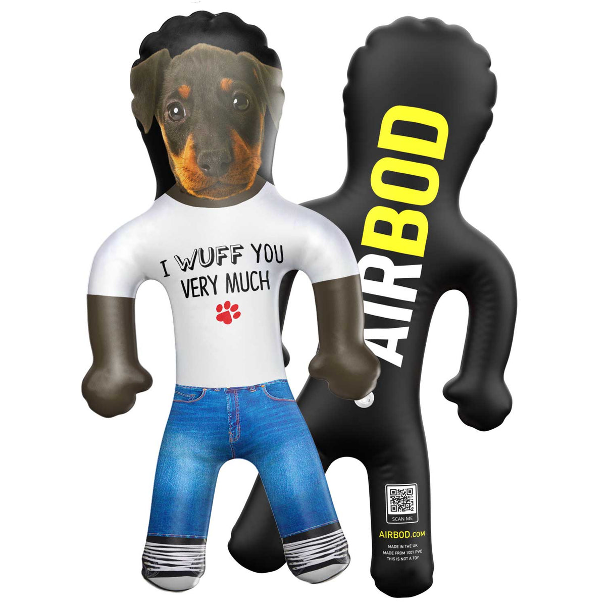 I Wuff you very much Blow Up Doll