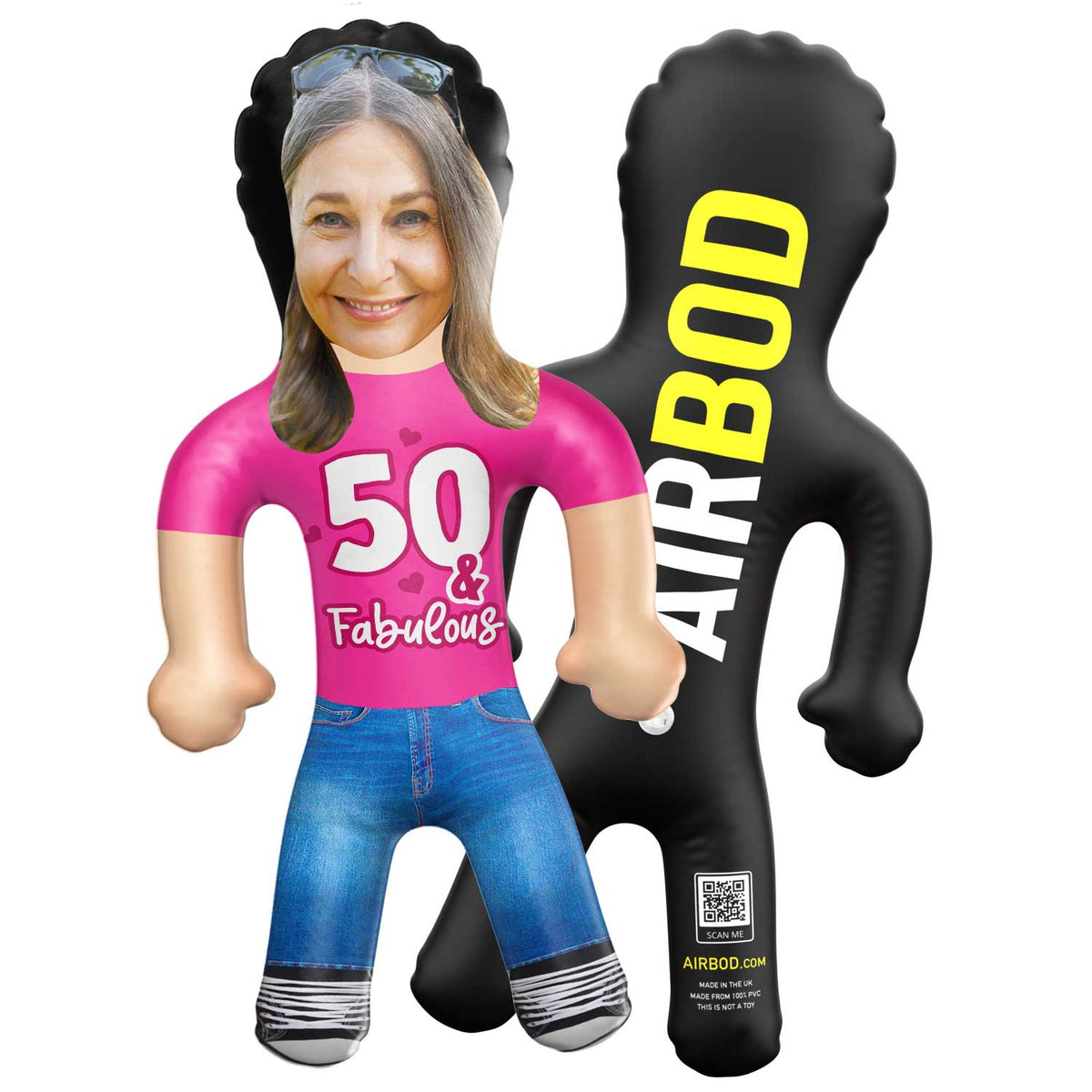 50 & Fabulous Blow Up Doll