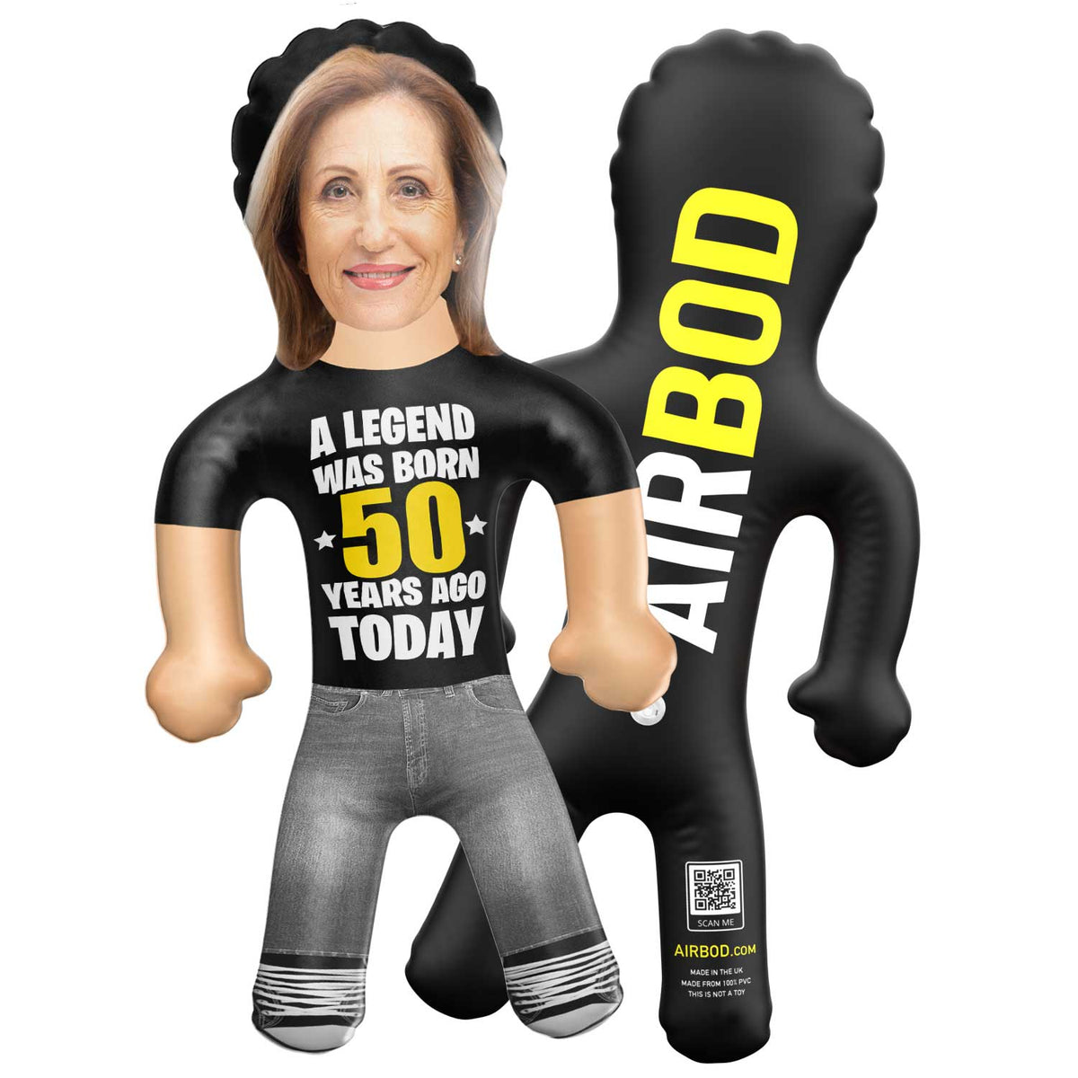 A Legend was Born 50 years ago today Blow Up Doll