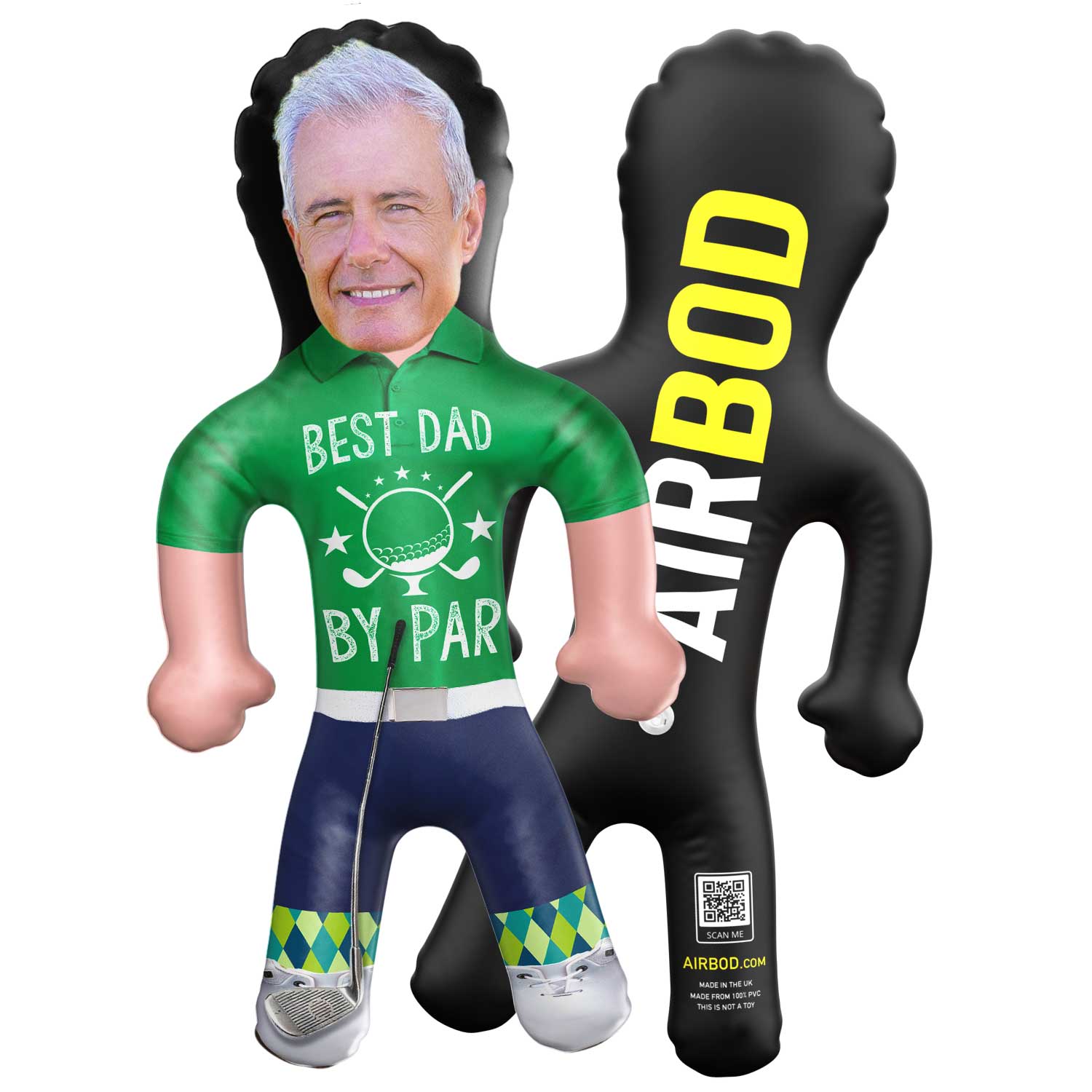 Best Dad By Par Golfer Blow Up Doll