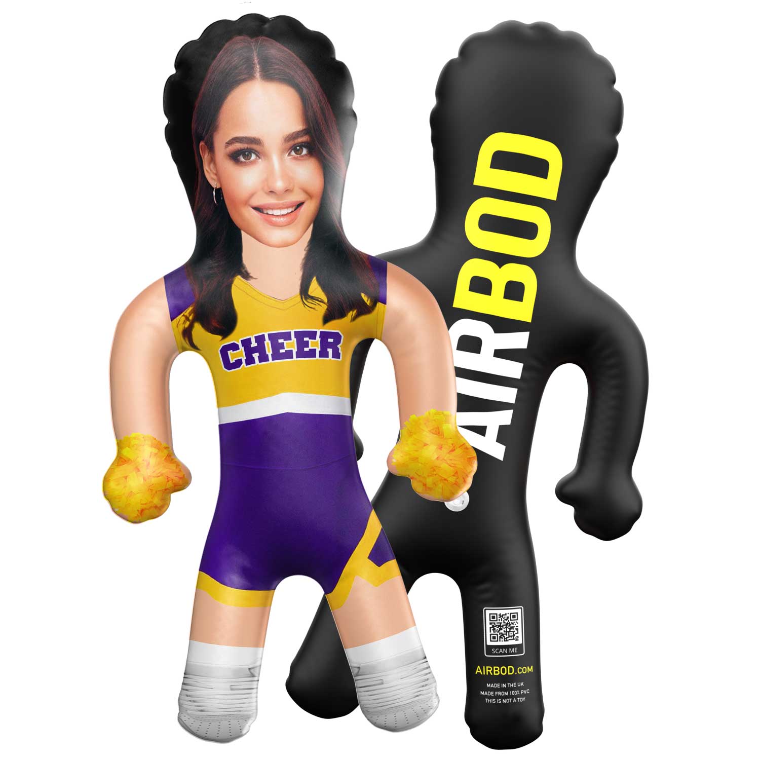 Louisiana Cheerleader Blow Up Doll