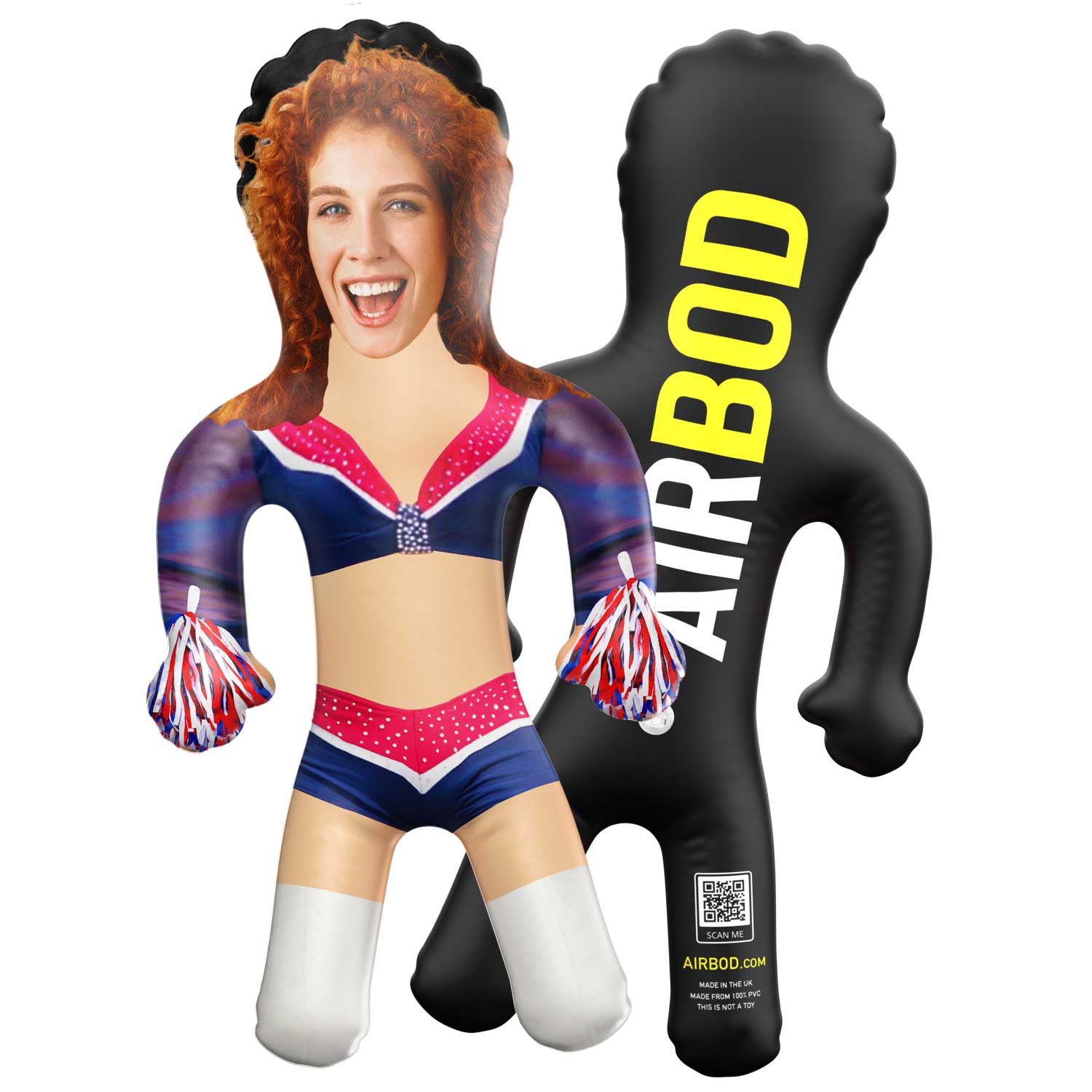 New England Cheerleader Blow Up Doll