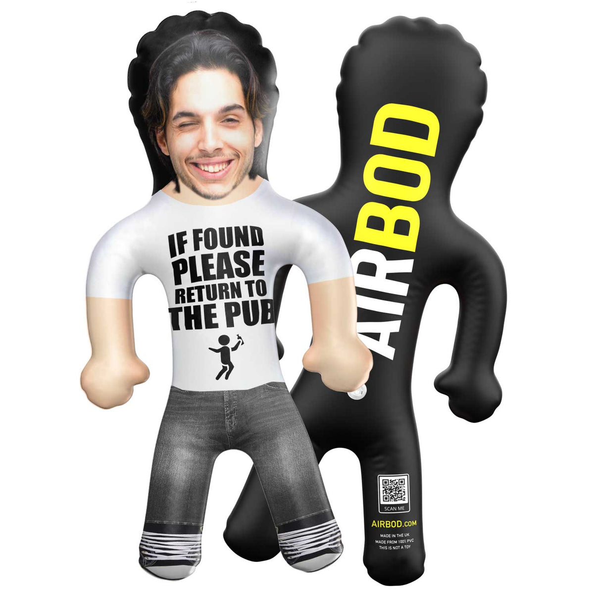 If Found Please Return To The Pub Blow Up Doll