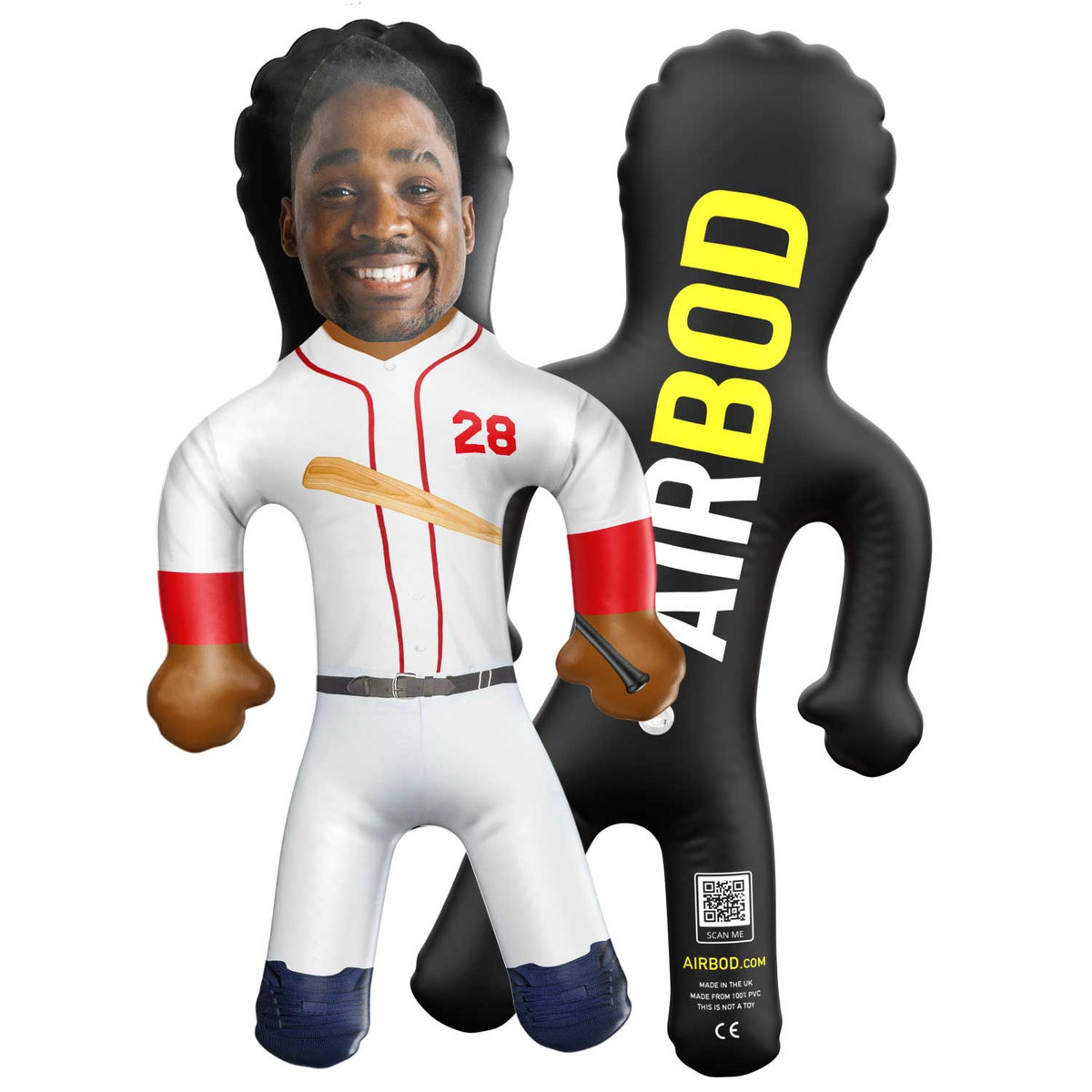 Boston Baseball Blow Up Doll
