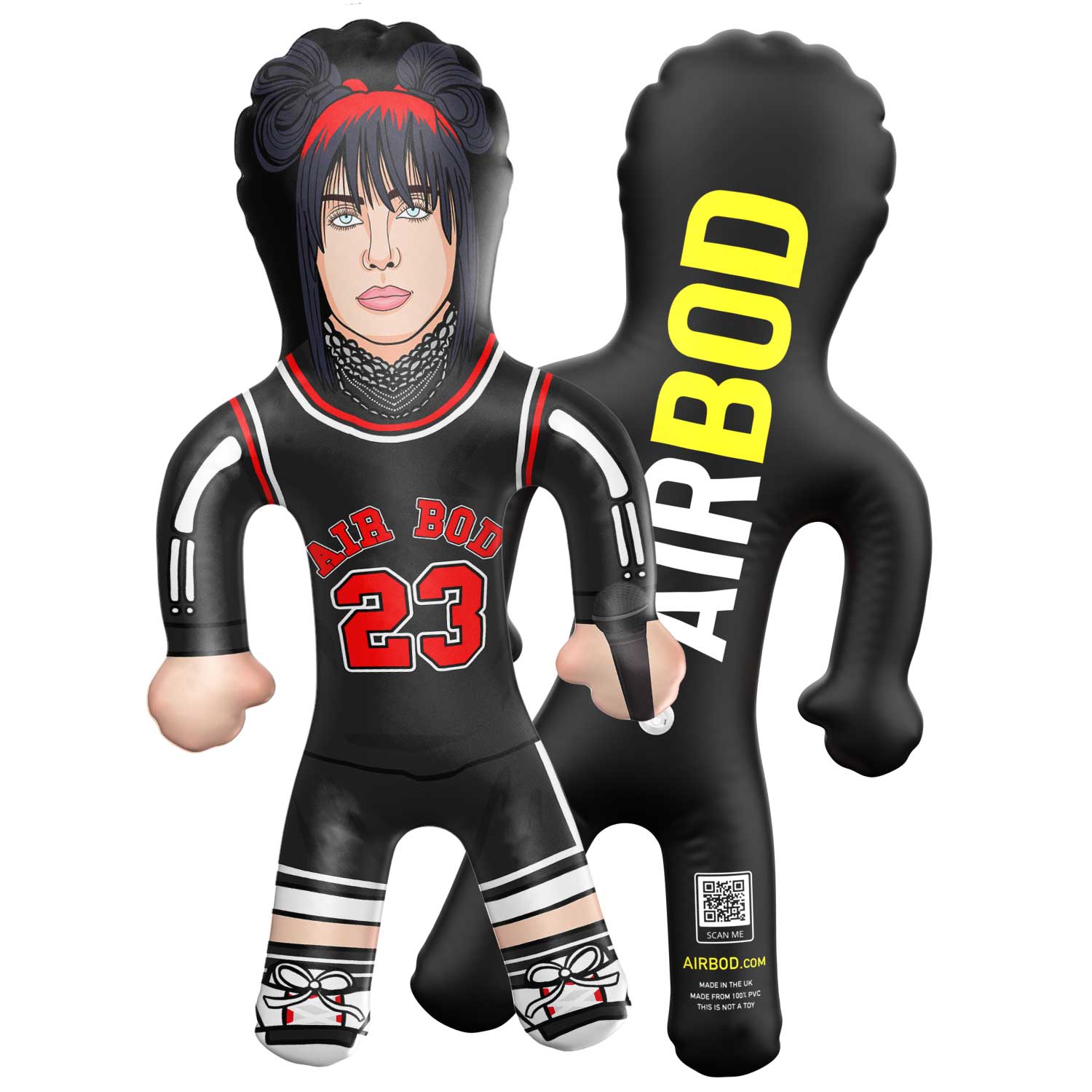 billie eilish inflatable doll