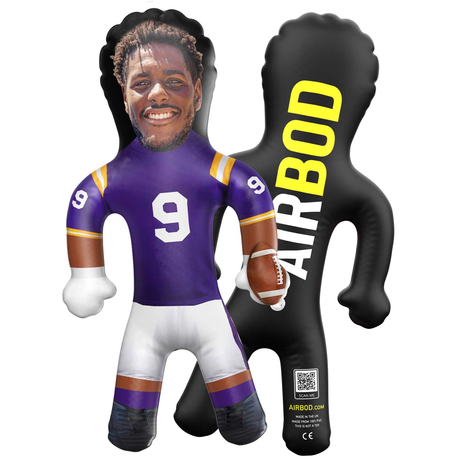 Louisiana Football Blow Up Doll