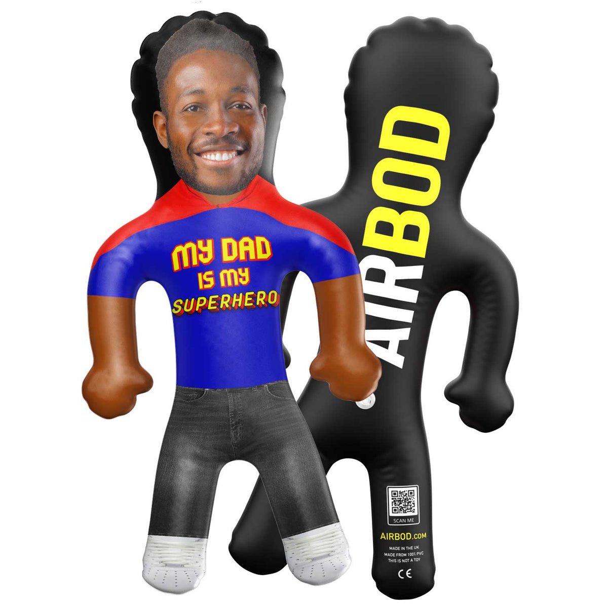 My Dad Is My Superhero Blow Up Doll
