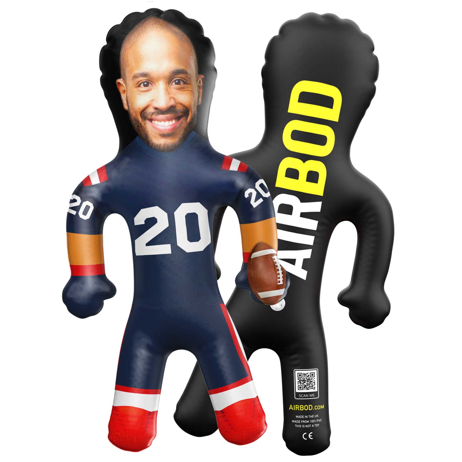 New England Football Blow Up Doll