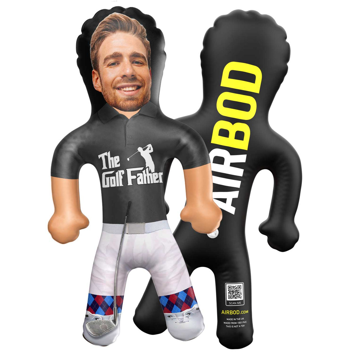 The Golf Father Blow Up Doll