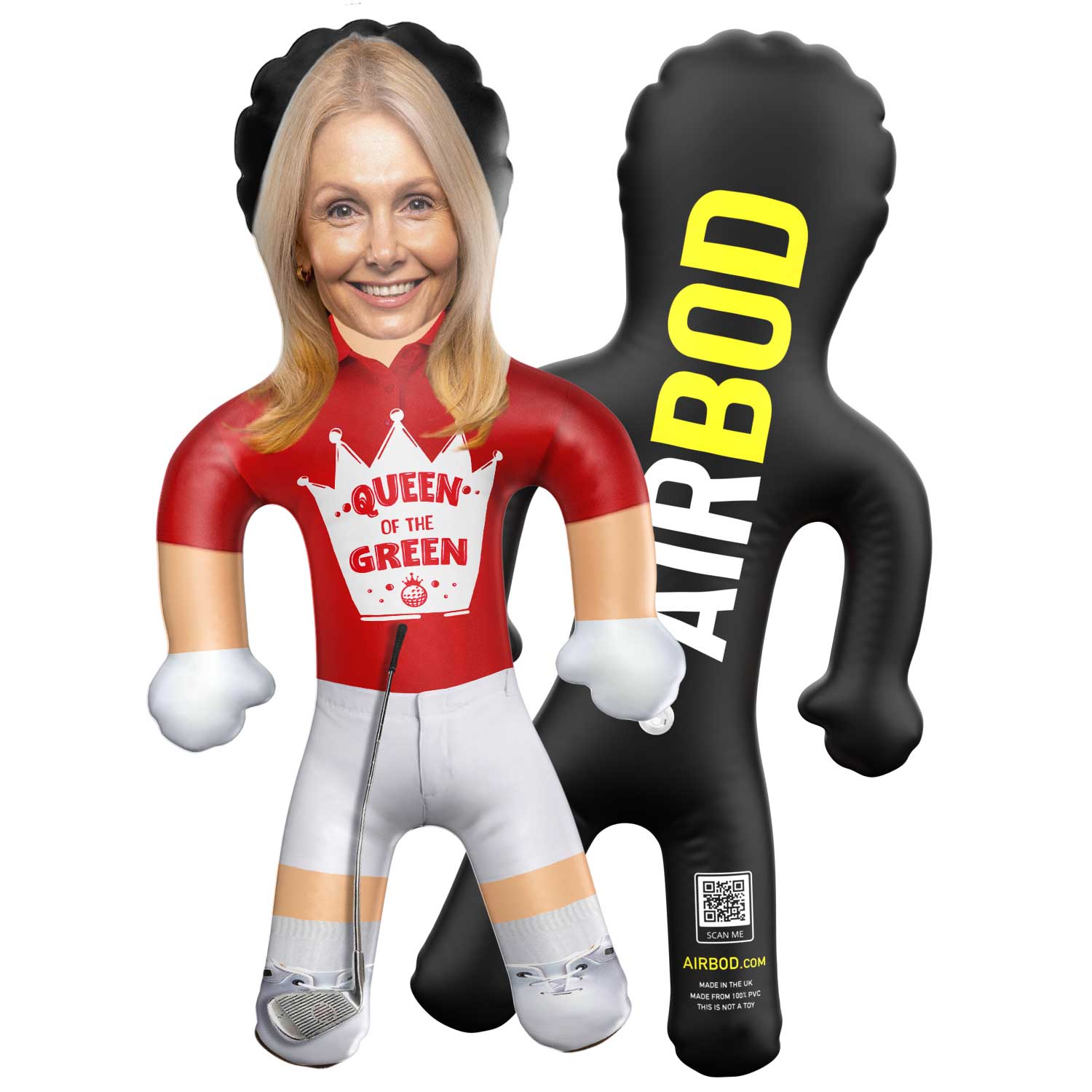 Queen Of The Green Golfer Blow Up Doll