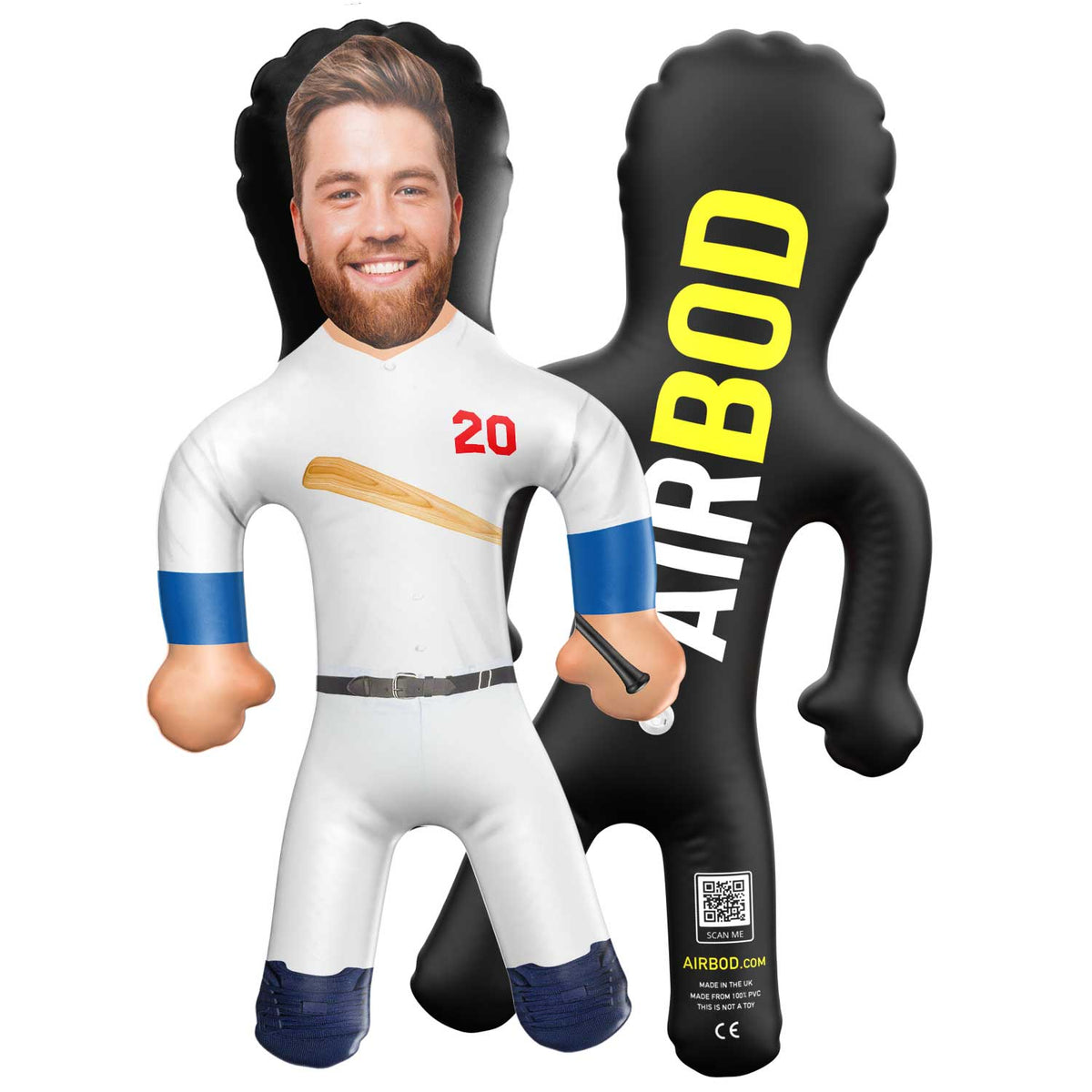 Los Angeles Baseball Blow Up Doll