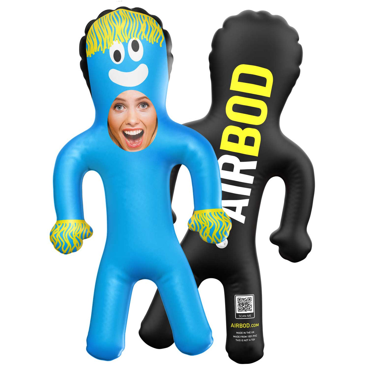 custom blue Inflatable Tube Guy