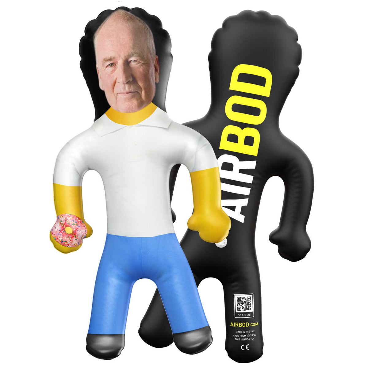 Yellow Man Blow Up Doll