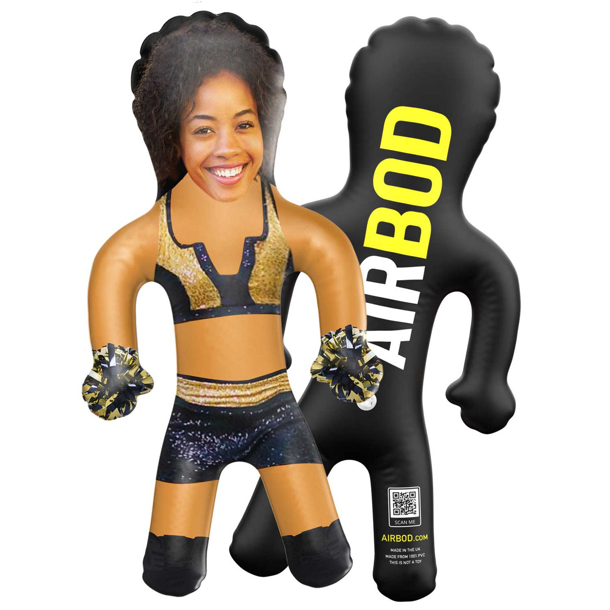 New Orleans Cheerleader Blow Up Doll