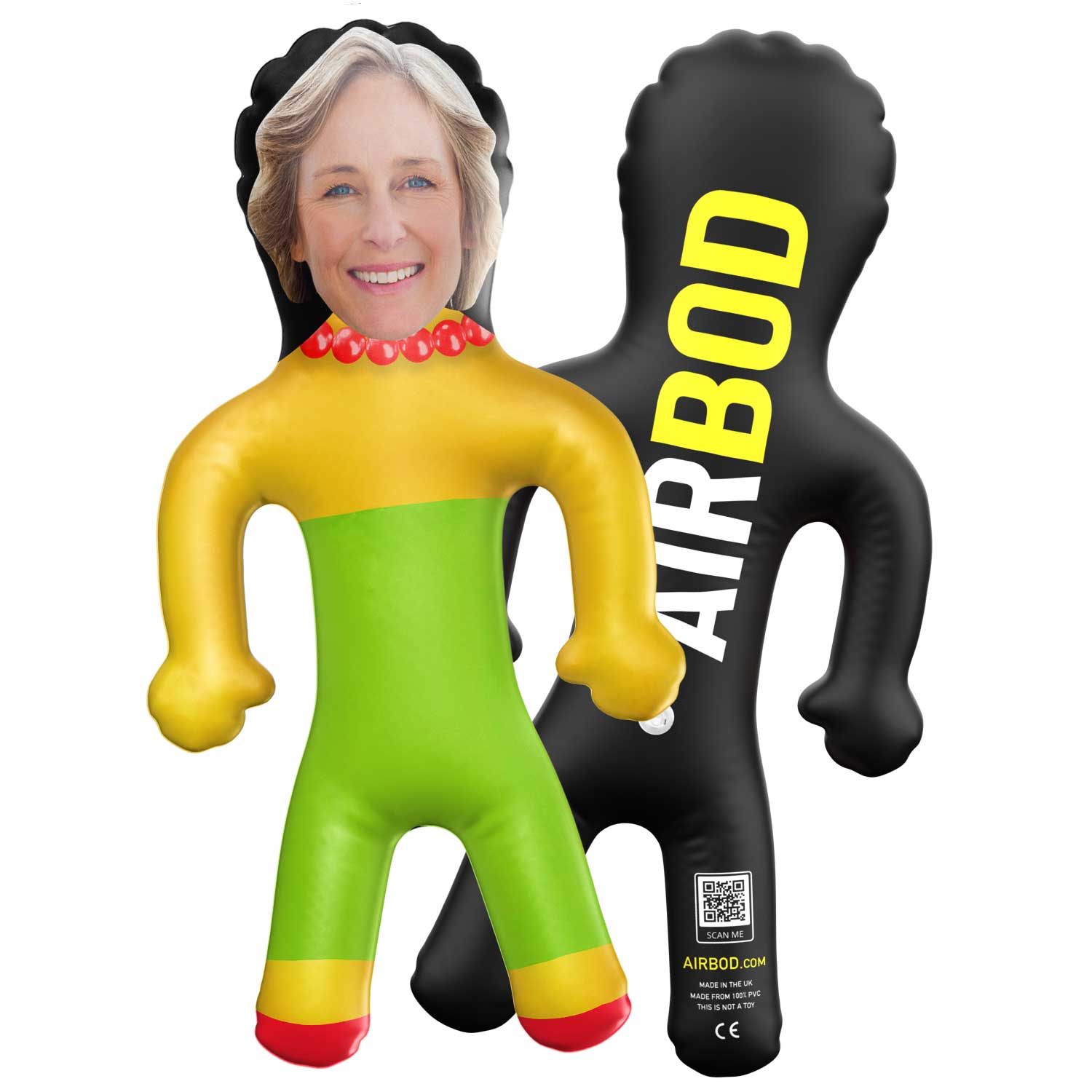 Yellow Woman Blow Up Doll
