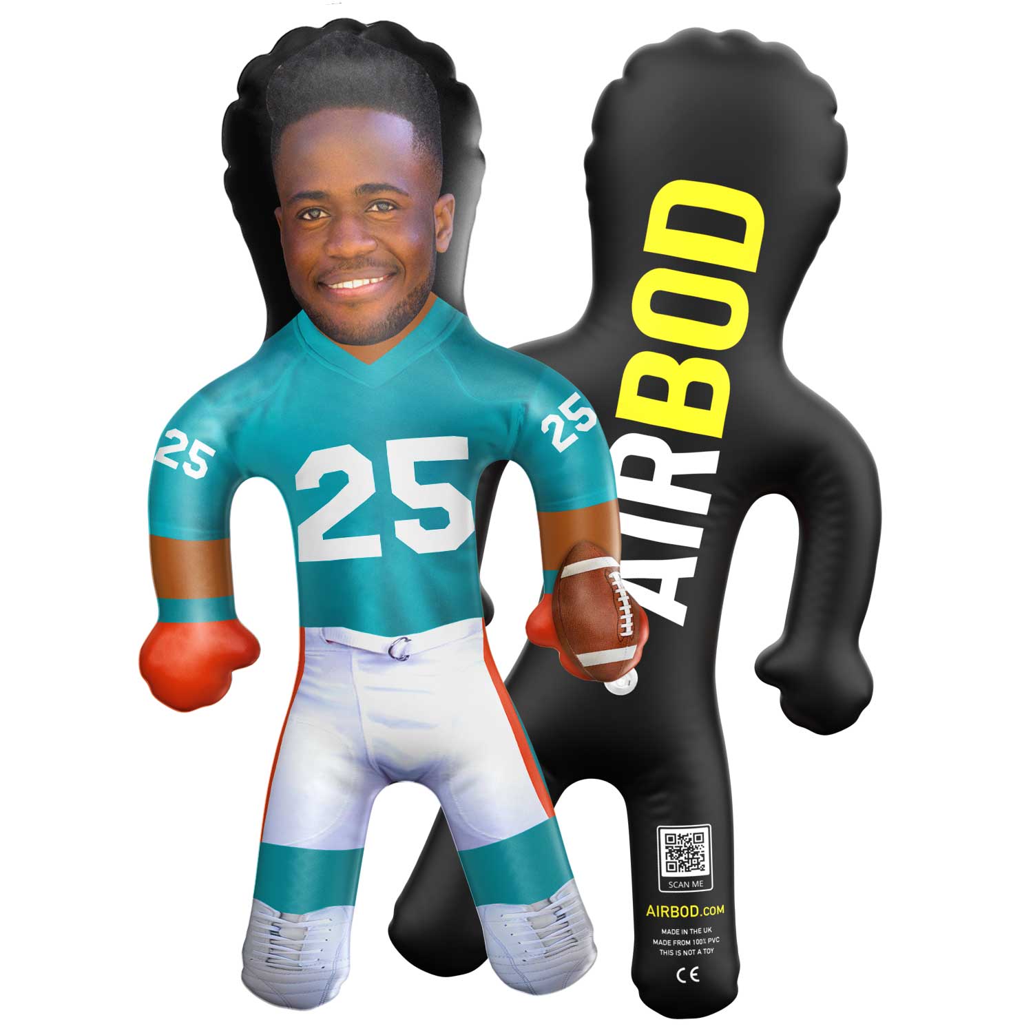 Miami Football Blow Up Doll