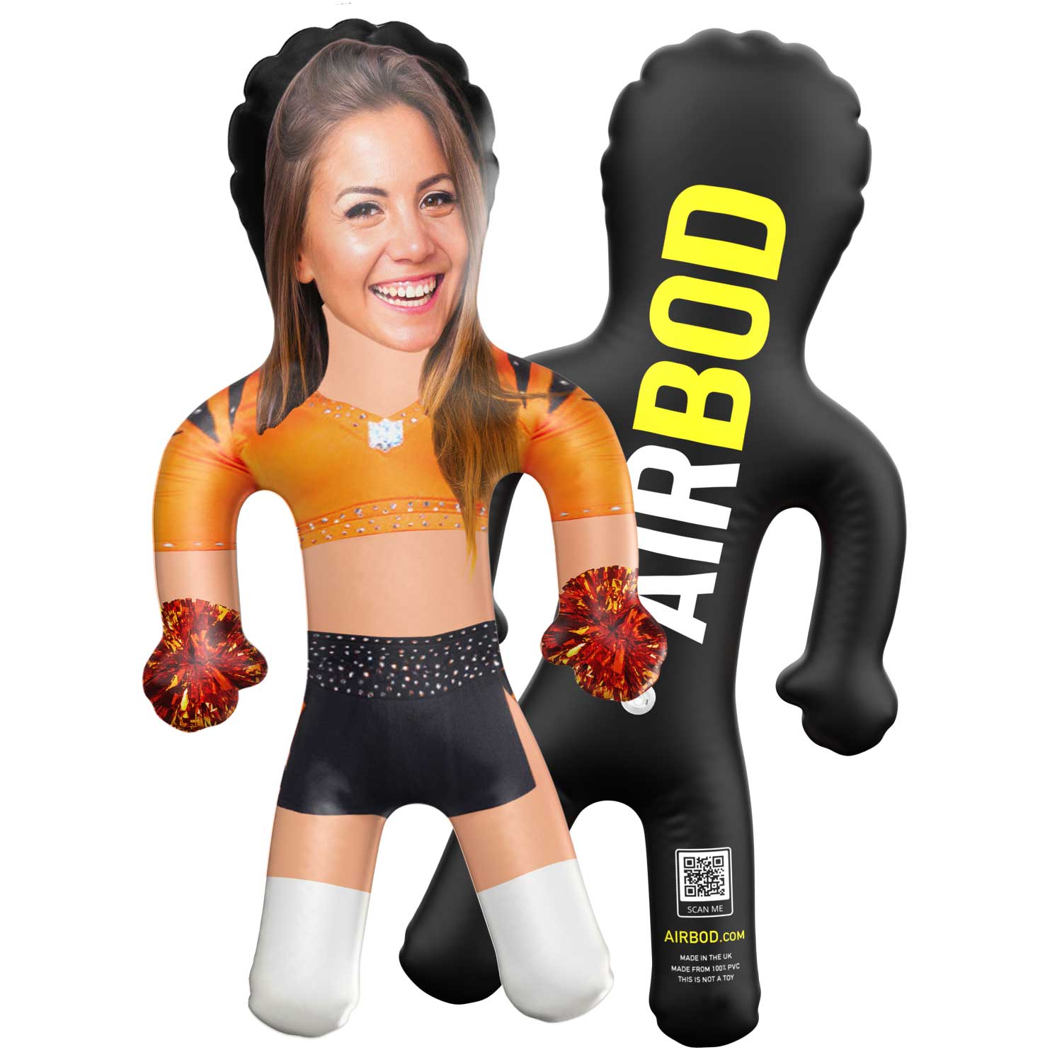 Cincinnati Cheerleader Blow Up Doll