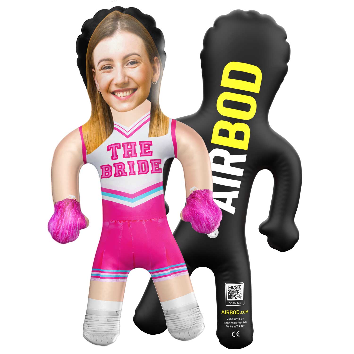The Bride Cheerleader Blow Up Doll