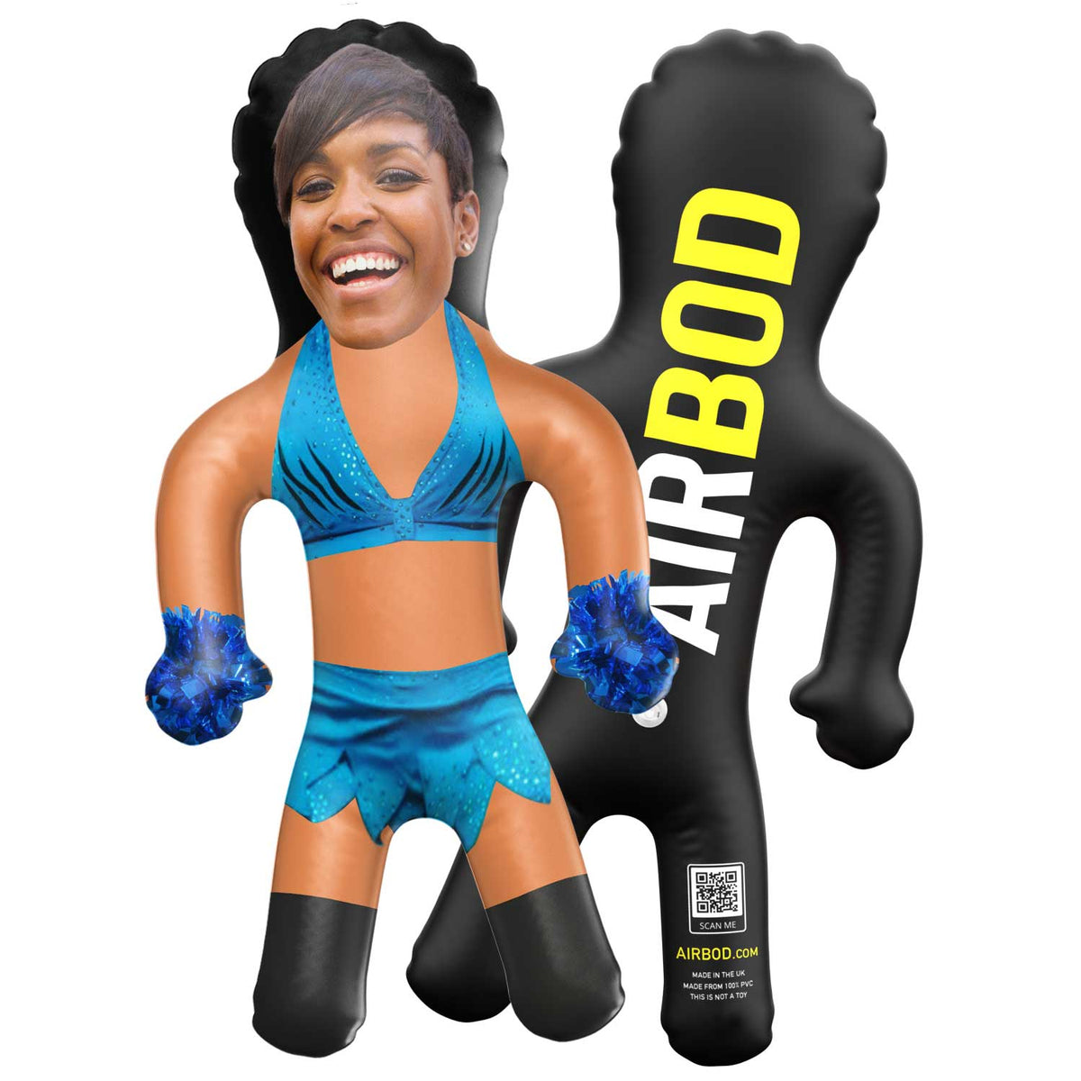 Carolina Cheerleader Blow Up Doll