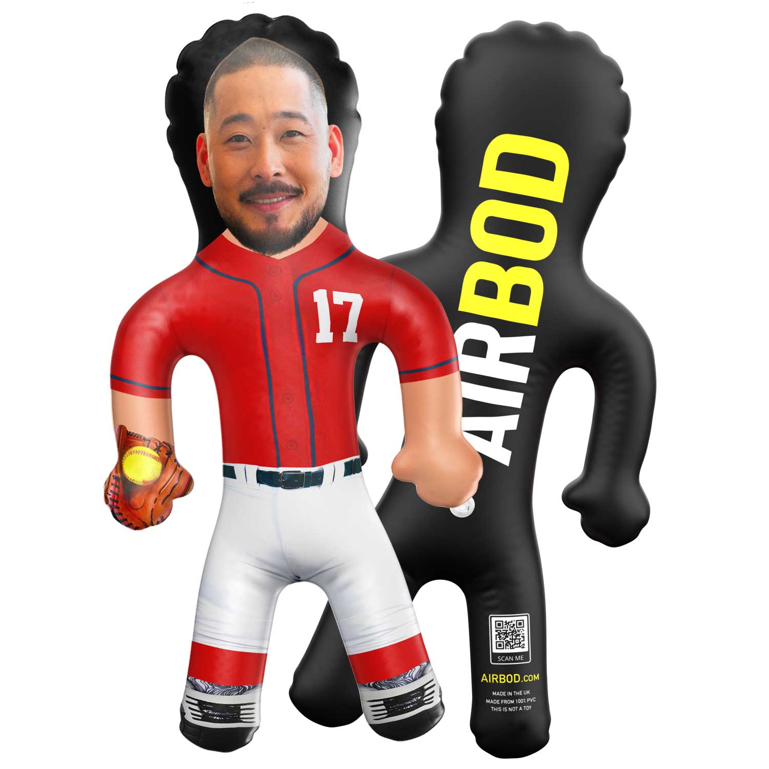 Softball Shirt Kit Blow Up Doll