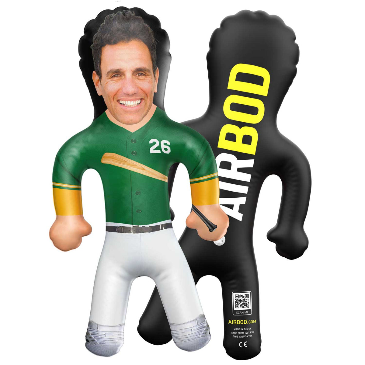 Oakland Baseball Blow Up Doll