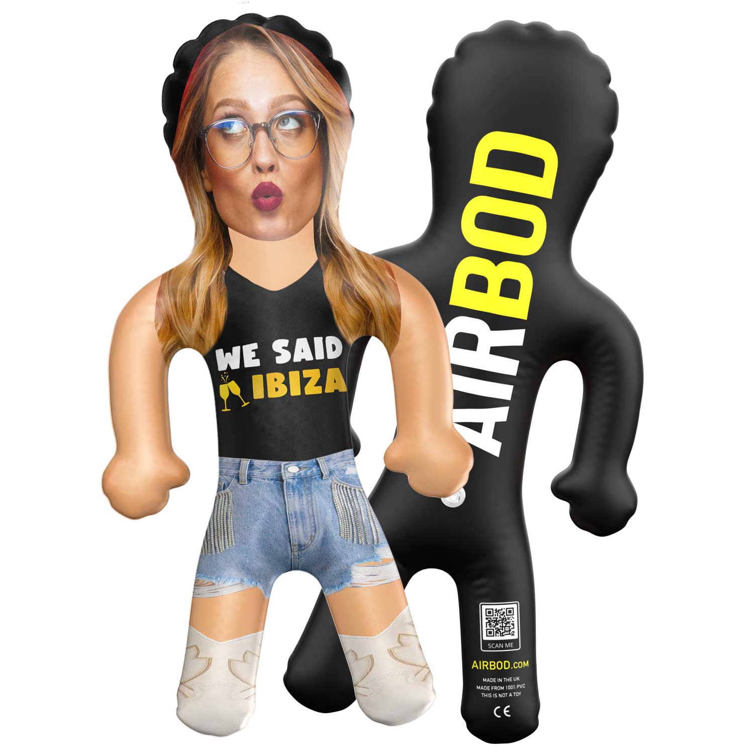 We Said Ibiza Blow Up Doll