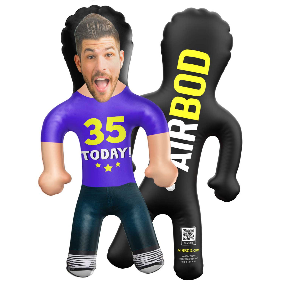 *Custom Number* Birthday Today Blow Up Doll