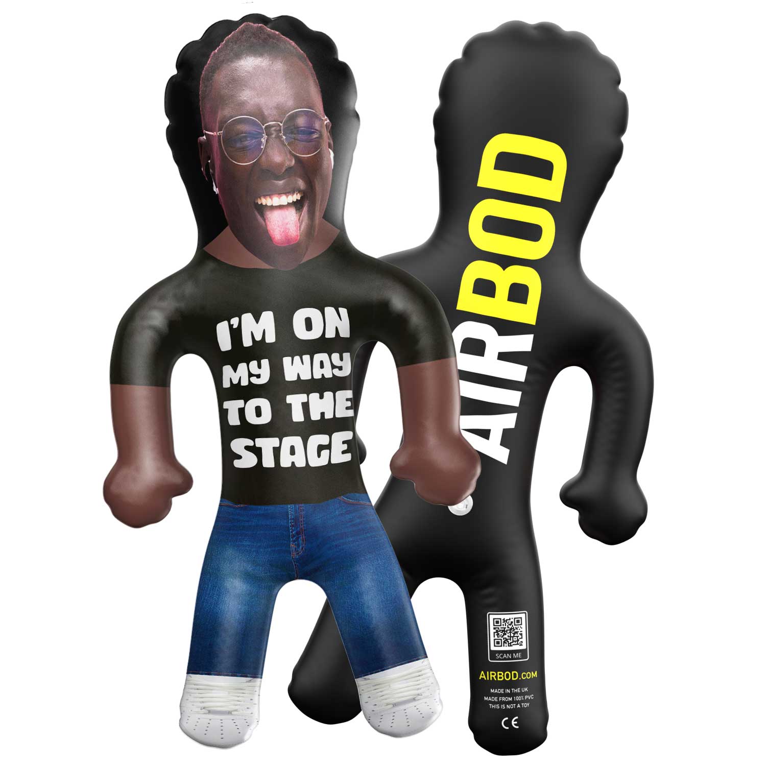 I'm On My Way To The Stage Blow Up Doll