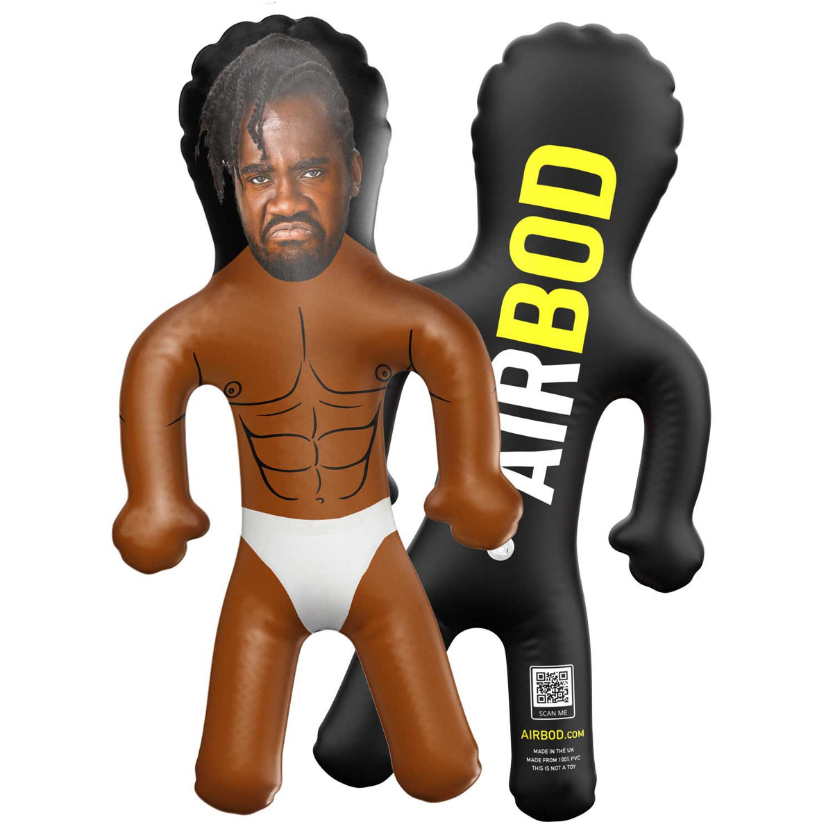 Muscle Guy White Swimmers Blow Up Doll